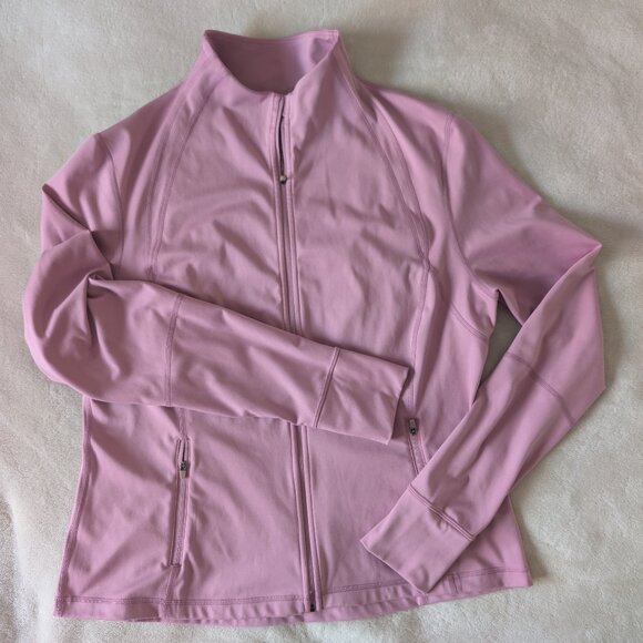 Light pink athletic jacket - Picture 1 of 6